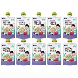 베베쿡 간편 실온이유식 후기 한우가지연두부죽 10팩