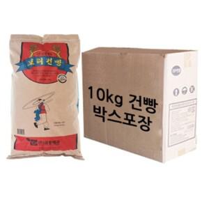 금풍제과 보리건빵 포대 군대과자 대용량 10kg 1개