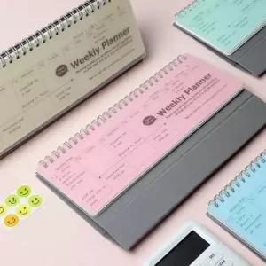 탁상용 PP 위클리플래너 주간스케줄러 일주일계획표