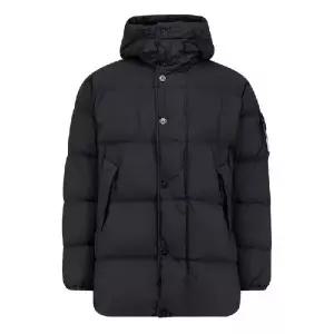 Stone Island 로고 패치 후드 코트 K2S154100012S0A23 V0029 TP945339655