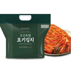 조선호텔 피코크 포기김치 4kg