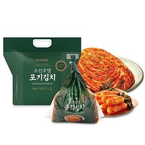 조선호텔 프리미엄 김치 세트 (포기 4kg+총각 1.5kg)