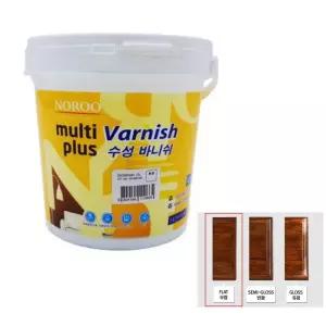 수성바니쉬 목재용 투명 무광 1L 목재코팅제 원목코팅