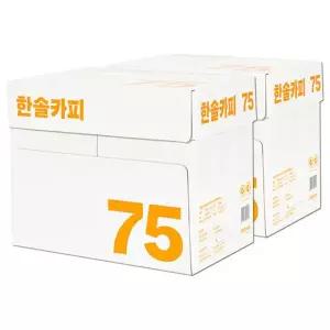 [NS홈쇼핑]한솔카피 A4용지 75g 2박스(5000매)[35344288]