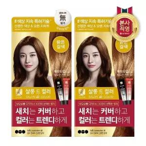 엘라스틴 살롱드컬러 염색약 밝은갈색 x 2개_14987588_588346