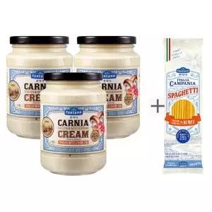 폰타나 베이컨앤머쉬룸 크림파스타소스 430G 3개+면 500G