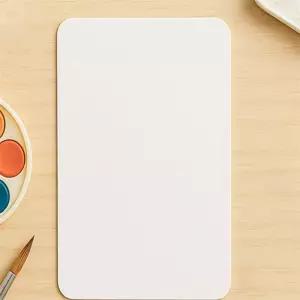 아이템핫딜 캘리그라피 드로잉 엽서 아트페이퍼 반코팅 무지 종이카드 100매10X15CM