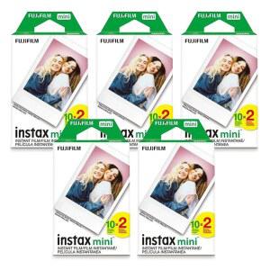 후지필름 인스탁스 미니 100 필름, 후지 7S 8 25 50S 90 300 즉석 카메라, SP-1 화이트 공유, 5팩 포함