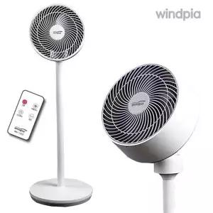 자동 좌우회전 스탠드형 써큘레이터 리모컨형 공기순환기 WINDPIA