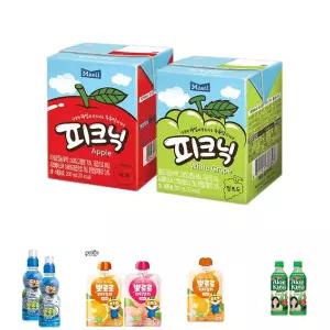 (200mlx24팩)X2 매일 피크닉 사과+청포도/과채음료/나들이/과일쥬스/쥬스/어린이집/소풍/과일맛/간식/과즙