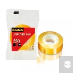 리우미 3M 스카치 테이프 550 리필 18MM X 30M 선물포장 사무용 어린이집