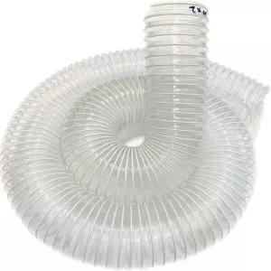 PVC 닥트 연결 공업용 PP 튜브 자바라pvc 투명 호수 집진기호스 와이어 두께 진공