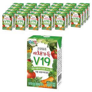 정식품 건강담은 야채가득 V19 145ml x 48개