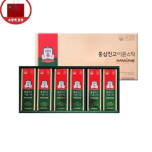 이뮨스틱 정관장 홍삼진고 명절선물 10g 30포 2세트 쇼핑백포함 선물세트