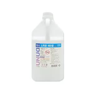 다나제약 에탄올 알콜83% 공간소독 4L(1개)
