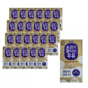 매일유업 소화가 잘되는 우유 국산 5곡 미숫가루 190ml x 24개
