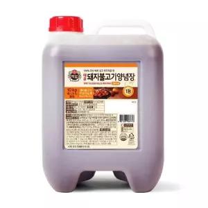 백설 돼지불고기양념장10KG 엄마밥 가족 홈파티 생일 별미 자취 야식 술안주 10KG