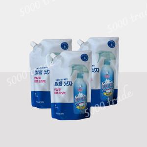 온더바디 코튼풋 발을씻자 풋샴푸 발클렌저 리필 쿨링 500ml 3개