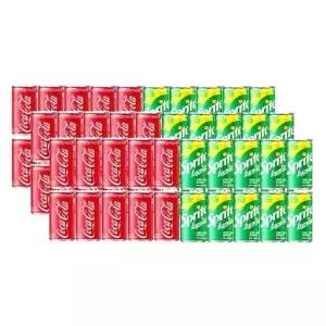 코카콜라 190ml 30캔+스프라이트 190ml 30캔(소캔)