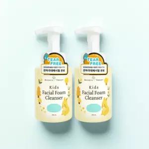 보타니컬테라피 어린이 티어프리 페이셜 폼 클렌징 클렌저 키즈 유아세안제 280ml 2개