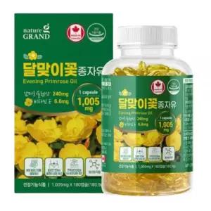 감마리놀렌산 달맞이꽃종자유 180캡슐 1박스 3개월분 GLA