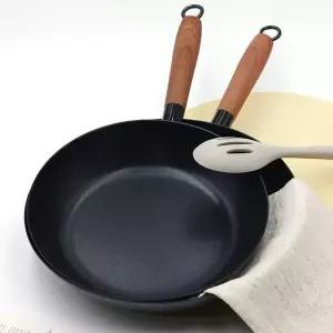 [HS라이프]후라이팬 프라이팬 주방 무쇠 24CM 인덕션 할로겐 일반 레인지 사용