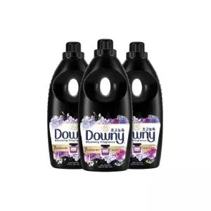 다우니 섬유유연제 퍼퓸 블랙 미스티크 본품 세트 1L x 3p + 200ml