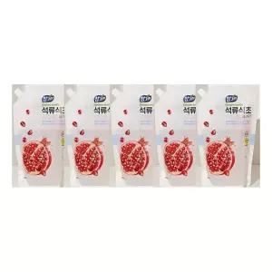 (900g 리필 5개입) 참그린 석류식초 설거지 라이온/식당/가게/다용도/세재/리필용/리필형/식기/부엌/리필