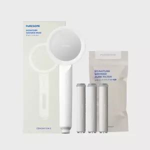 메온셀 바디럽 [SET] 퓨어썸 시그니처 필터 샤워기+퓨어필터(3P)