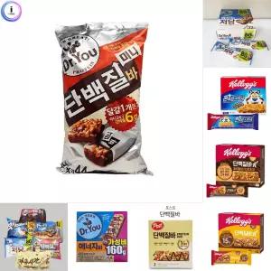 닥터유 단백질바 미니 약 44개입/등산/에너지바/프로틴/프로틴바/탕비실/간식/가정용/간단/식사/대용/바형