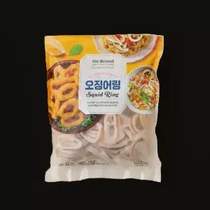 냉동아르헨티나 노브랜드 냉동 오징어링 700g 1개 수산물 건해산