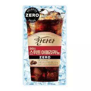 칸타타 아이스 제로 스위트 아메리카노 230mlx10팩x5박스