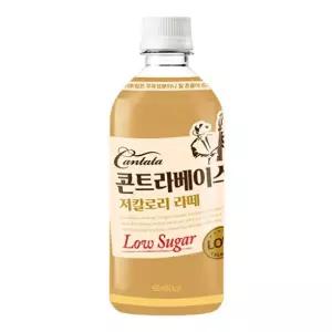 칸타타 콘트라베이스 콜드브루 저칼로리 라떼 500mlx6펫x4박스