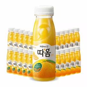 [G] 빙그레 자연에서 갓 따옴 오렌지주스 235ml 20개