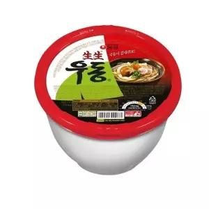 농심 생생우동 용기 276g X 12