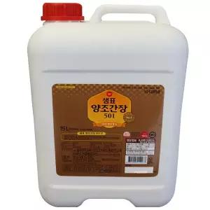 샘표 양조간장501 15L
