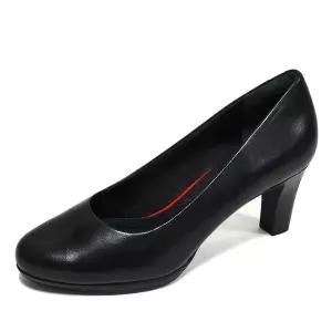 [락포트] 토탈모션 레아 펌프스 7cm 미디움 여성 정장 힐 구두 여성화 블랙 CH2350