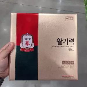 트레이더스 정관장 활기력 20ml x 16병 홍삼드링크 부모님선물세트