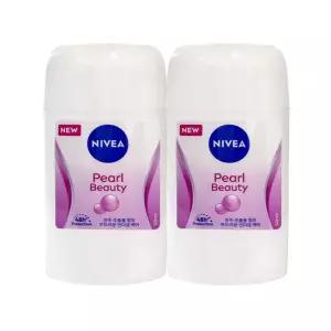 [사용안함]니베아 펄 앤 뷰티 스틱 데오드란트 50ml x2