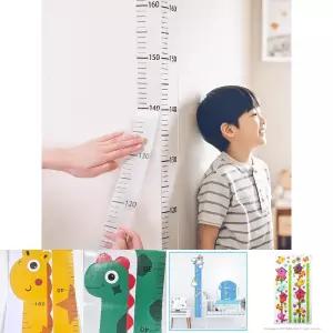 (200cm 눈금자 DD-13194) 키재기 스티커/키측정/아동/무선/신장계/어린이/아이/유아/기록/시트지/꾸미기