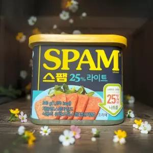 CJ제일제당 스팸 마일드 25% 라이트 340g 20개