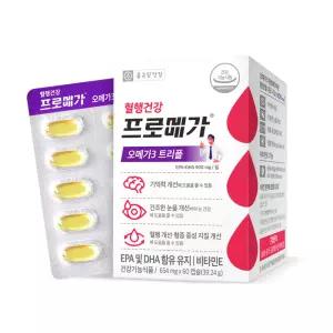 [종근당건강] 프로메가 오메가3 트리플 60캡슐