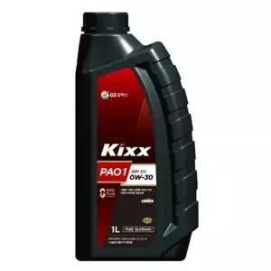 GS칼텍스 합성 엔진오일 Kixx PAO 1 SN 0W-30/1L (가솔린/디젤/LPG) 1EA