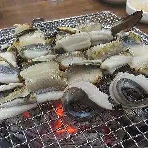 [셀러허브 식품]통영 바다 장어 1kg 대 4~5미 냉동장어 통영장어 아나고 통영 붕장어 자연산 장어 택 (413