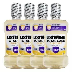 리스테린 토탈케어 검케어 마일드 750ml X 4개