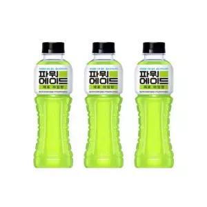 아트박스/마전동상회 파워에이드 라임 제로 스포츠 이온 음료 600ml 20개