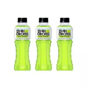 아트박스 마전동상회 파워에이드 라임 제로 스포츠 이온 음료 600ml 20개