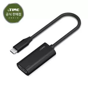 ipTIME UC2HDMI-8K USB 3.1 C타입 8K 60Hz 고화질 HDMI 변환 케이블 젠더 컨버터