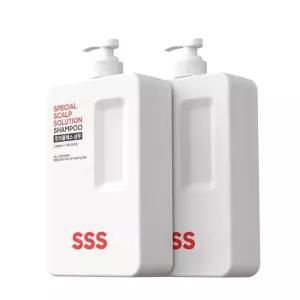 [트리플에스] 트리플에스 약산성 탈 모 샴푸 1.35L x 2개 머리냄새 제거