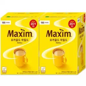 동서맥심 모카골드 커피믹스 190Tx2개